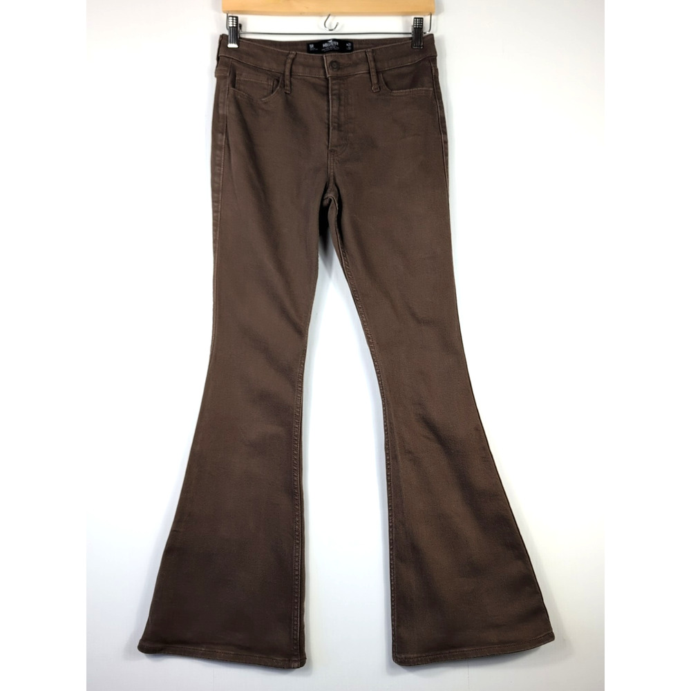 Hollister Brown Flare & Wide Leg Jeans
